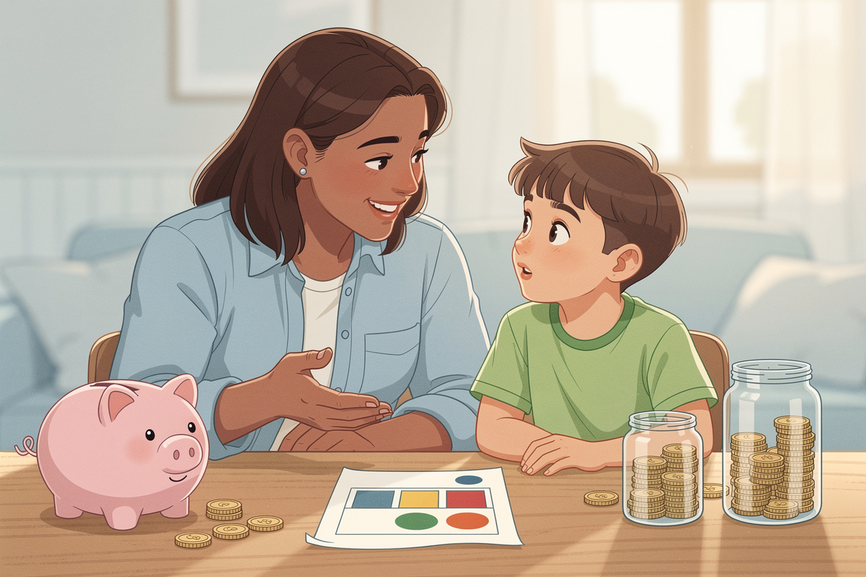 Финансовые диалоги с детьми: как объяснить семейную экономию и займы